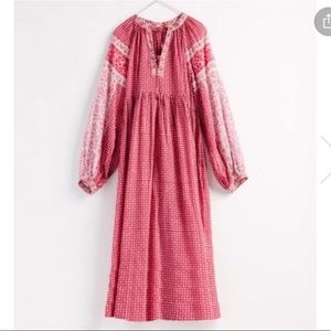 Matta Jaya Dress in Red